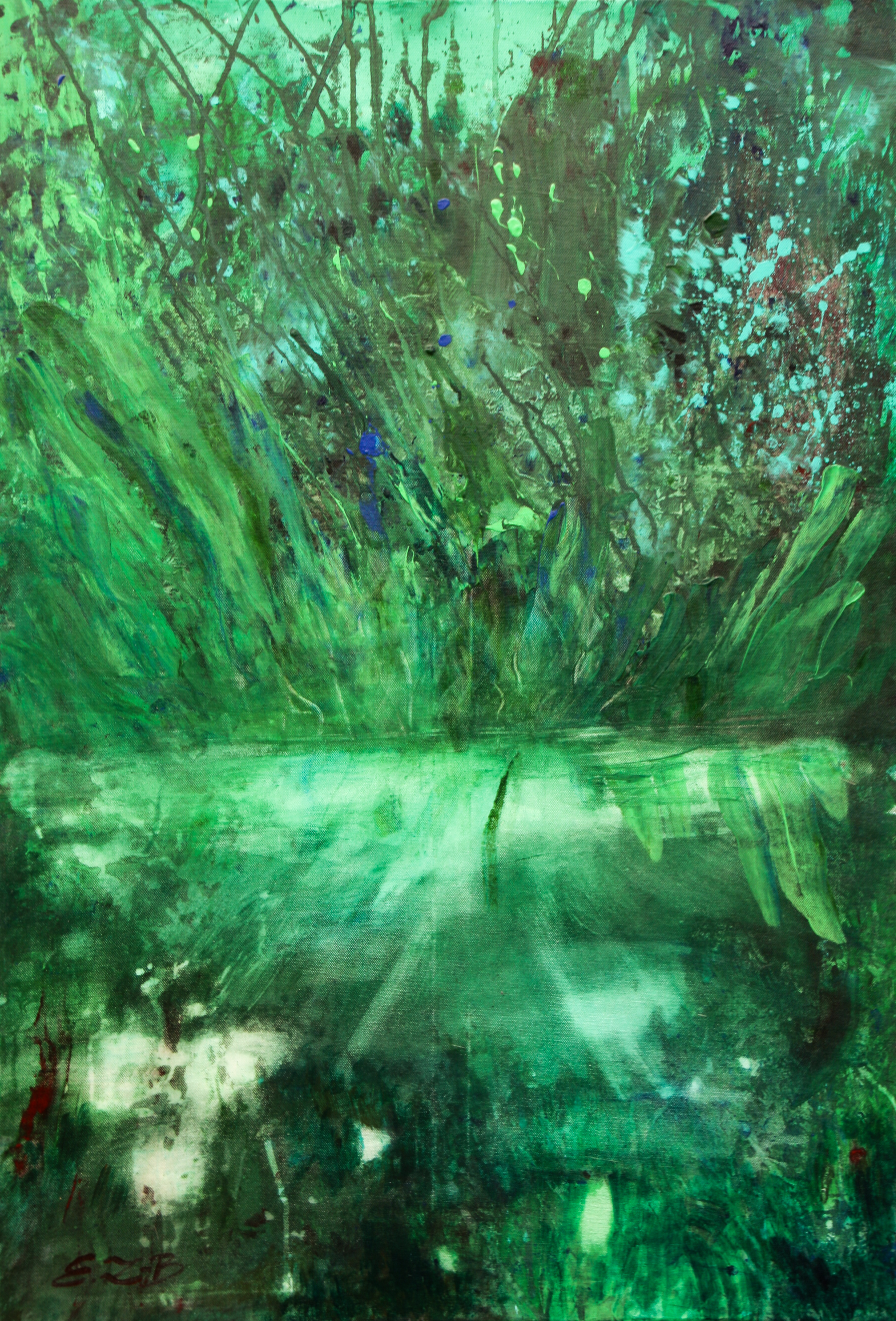 "Das Gift", Acryl, 100 x 70 cm, 2013