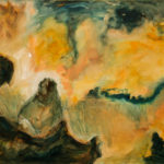 "Die Höhle", Acryl, 90 x 120 cm, 2013